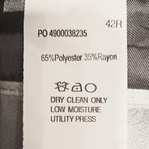 Michael Kors Men 2 Piece Gray Pinstripe Suit - Picture 9 of 16